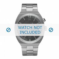 Diesel horlogeband DZ1413 Roestvrij staal (RVS) Zilver 22mm