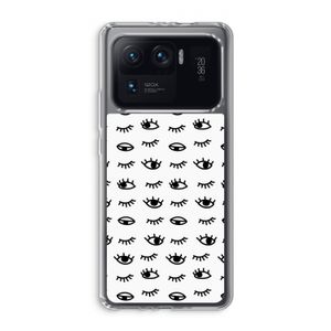 Eye pattern #2: Xiaomi Mi 11 Ultra Transparant Hoesje