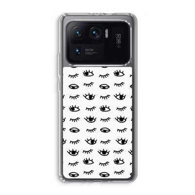 Eye pattern #2: Xiaomi Mi 11 Ultra Transparant Hoesje