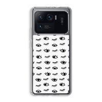 Eye pattern #2: Xiaomi Mi 11 Ultra Transparant Hoesje
