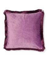 051 Kussenhoes 50x50cm Franjes Roze (roze)