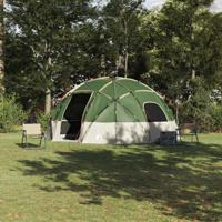 VidaXL Camping tent met dak groen 475 x 475 x 235 cm polyester