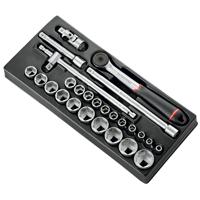 Facom module 1/2" doppen 6 kant en ratel s.161b - l4 - mod.s161-46