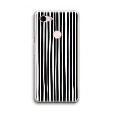 Stripes: Google Pixel 3 Transparant Hoesje