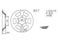 ESJOT Chain wheel 428 39z steel black
