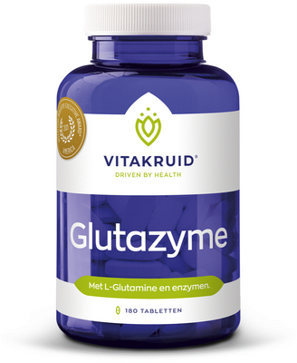 Vitakruid Glutazyme oa Spijsverteringsenzymen en L-Glutamine 180