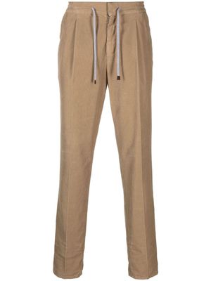 Brunello Cucinelli pantalon fuselé en velours côtelé - Tons neutres