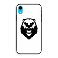 Angry Bear (white): iPhone XR Biologisch afbreekbaar hoesje