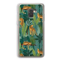 Luipaard 2: Samsung Galaxy A8 (2018) Transparant Hoesje