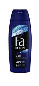 Fa Men Sport Body & Hair Douchegel - met ginko extract