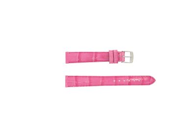 Horlogeband Universeel 5219.16.14 Leder Roze 14mm