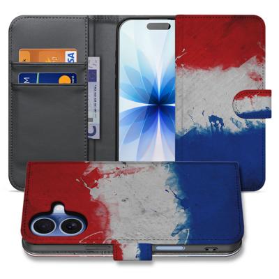 Apple iPhone 17 | Bookstyle Case | Nederlandse Vlag Met Pasjes