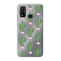 Cactus Lover: Huawei P Smart (2020) Transparant Hoesje