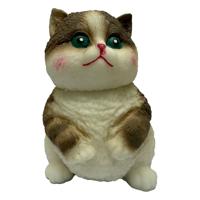 Fun Maker Squishy Fidget Toy Dark Brown Cat 11 cm Fun Maker Squishy Fidget Toy Dark Brown Cat 11 cm
