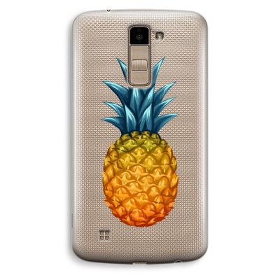 Grote ananas: LG K10 (2016) Transparant Hoesje