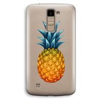 Grote ananas: LG K10 (2016) Transparant Hoesje