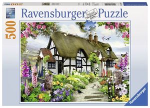 Ravensburger puzzel 500 stukjes charmant cottage