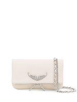 Zadig&Voltaire sac à bandoulière Swing Your Wings Rock Nano - Blanc - thumbnail