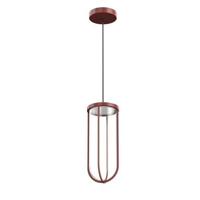 Flos In Vitro hanglamp LED Ø18 outdoor terracotta