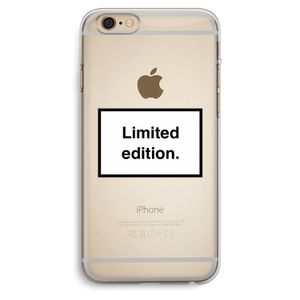 Limited edition: iPhone 6 Plus / 6S Plus Transparant Hoesje