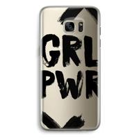 Girl Power #2: Samsung Galaxy S7 Edge Transparant Hoesje