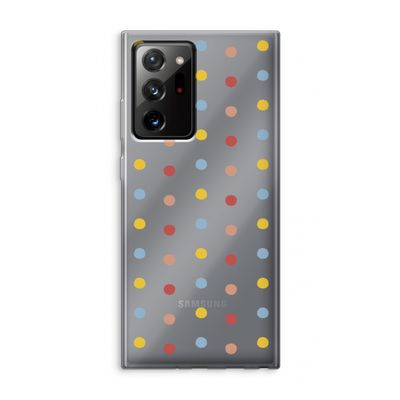 Bollen: Samsung Galaxy Note 20 Ultra / Note 20 Ultra 5G Transparant Hoesje