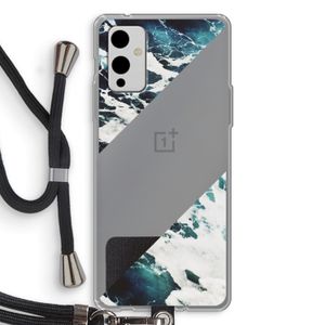Golven: OnePlus 9 Transparant Hoesje met koord