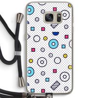 8-bit N°9: Samsung Galaxy S7 Transparant Hoesje met koord