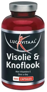 Lucovitaal Visolie & Knoflook - 480 Capsules