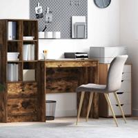 Bureau Gerookt eiken 80 x 50 x 76 cm Bewerkt hout