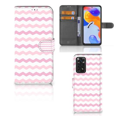 Xiaomi Redmi Note 11 Pro 5G/4G | Telefoon Hoesje | Waves Roze