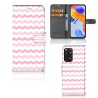 Xiaomi Redmi Note 11 Pro 5G/4G | Telefoon Hoesje | Waves Roze