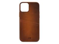 Senza Senza Desire Leather Cover with Card Slot Apple iPhone 13 Pro Max Burned Cognac - thumbnail