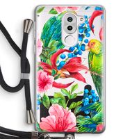 Papegaaien: Honor 6X Transparant Hoesje met koord