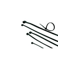 ACT CT1015 Tie Wraps | Kabelbinders | 100 mm/2,5 mm | Zwart | 100 stuks