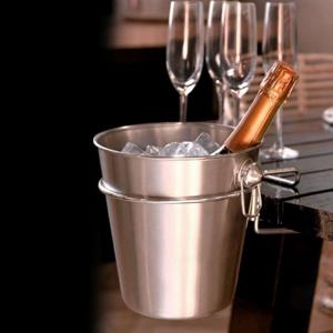 Excellent Houseware Houseware 3-delige Champagnekoeler roestvrij staal