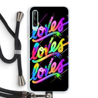 Loves: Huawei P Smart Pro Transparant Hoesje met koord