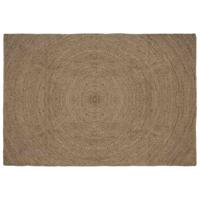 Vloerkleed Grijs 240 x 340 cm Jute