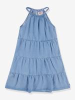 Lange jurk met ruches Halter Tiered Dress LEVI'S® lichtblauw