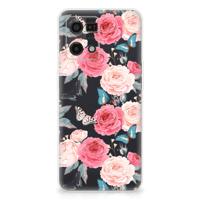 OPPO Reno7 4G | TPU Case | Butterfly Roses