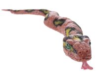 Johntoy slang Animal World 40 cm bruin - thumbnail