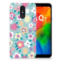 LG Q7 | TPU Case | Flower Power