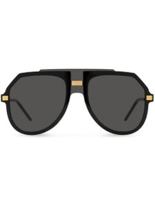 Dolce & Gabbana Eyewear lunettes de soleil Lusso Sartoriale - Noir