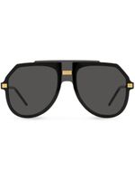 Dolce & Gabbana Eyewear lunettes de soleil Lusso Sartoriale - Noir