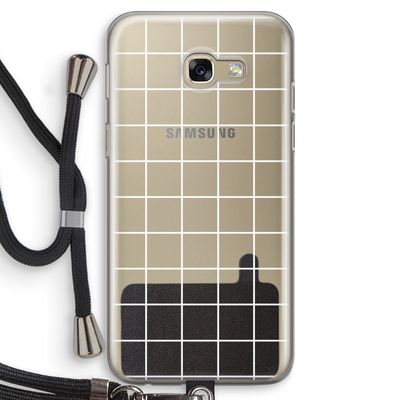Rooster 2: Samsung Galaxy A5 (2017) Transparant Hoesje met koord