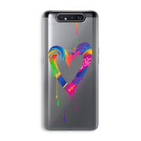 Melts My Heart: Samsung Galaxy A80 Transparant Hoesje Melts My Heart: Samsung Galaxy A80 Transparant Hoesje