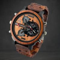 Only the Brave™ - Extra Groot Herenhorloge met Zilverkleurig Uurwerk