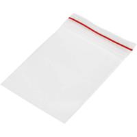 Hersluitbare zak zonder etiketstrook (b x h) 40 mm x 60 mm Transparant Polyethyleen - thumbnail