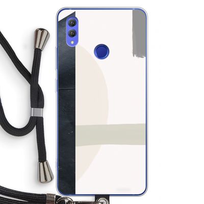 Baca: Honor Note 10 Transparant Hoesje met koord