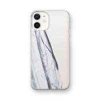 Gestreepte marmer: iPhone 12 mini Transparant Hoesje